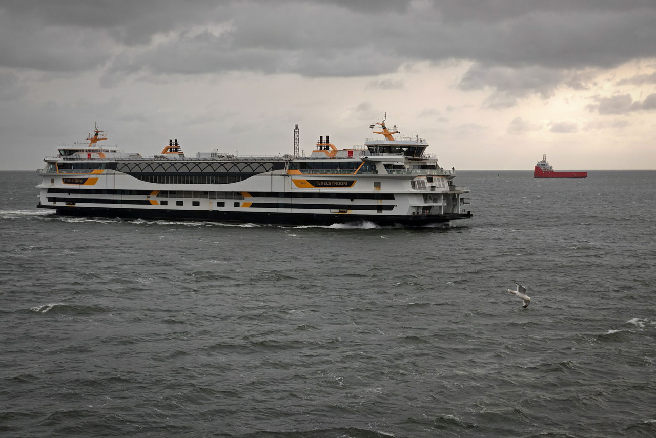 Die Fähre von Texel nach Den Helder