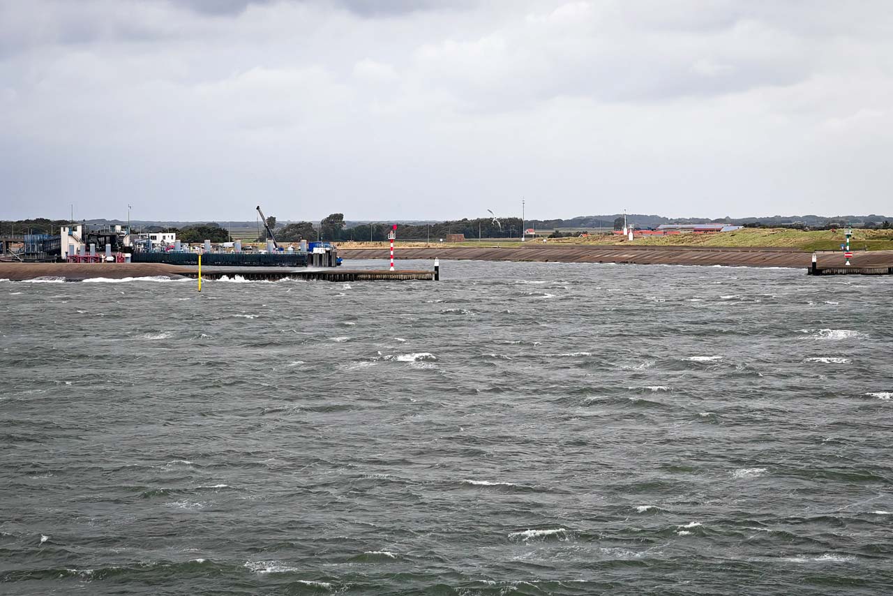 Der Fährhafen von Texel