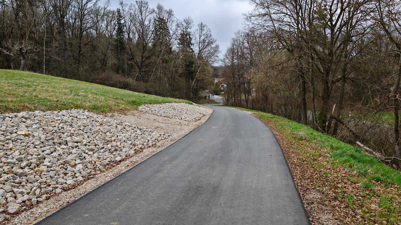 Verregneter Sonntagslauf nach viel zu üppigem Brunch