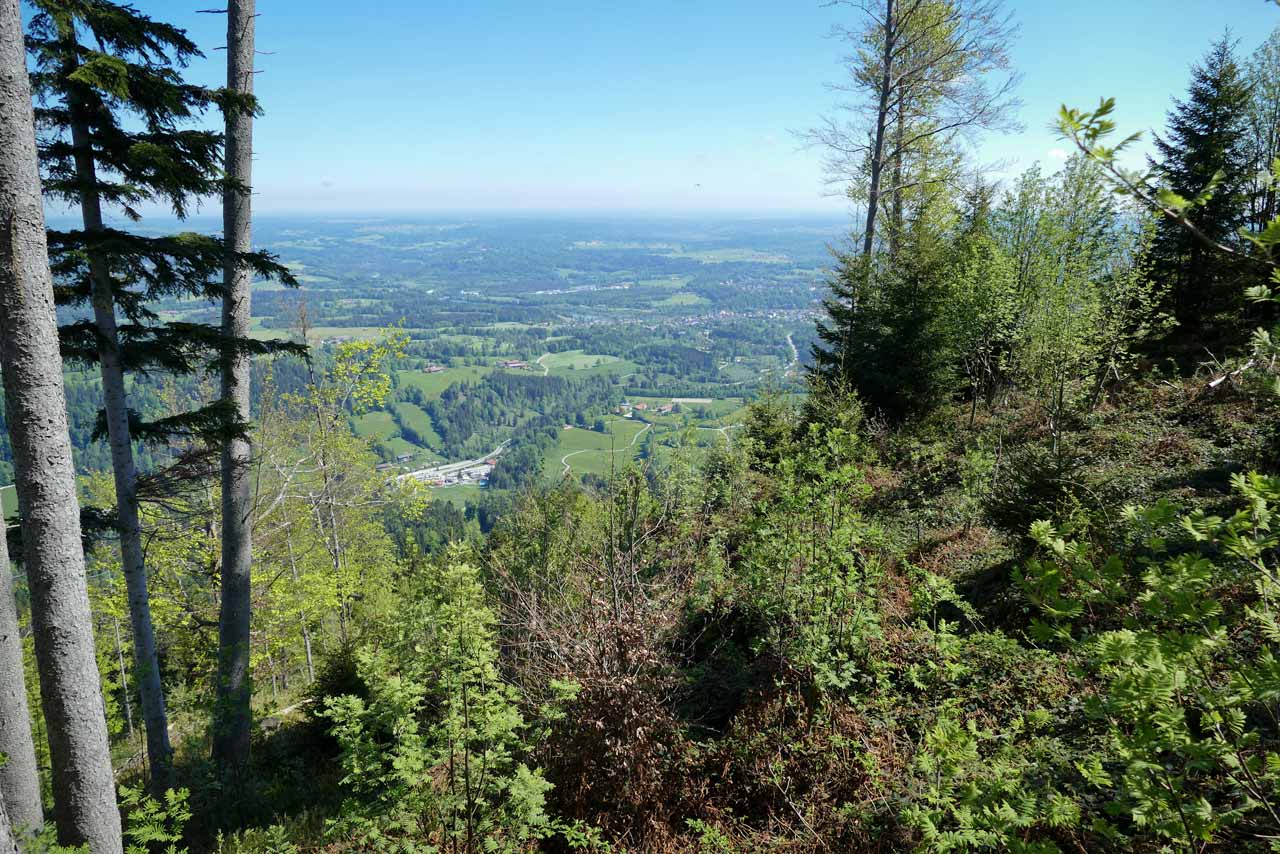 Schon von der Endstation des Sessellifts hatten wir eine herrliche Aussicht