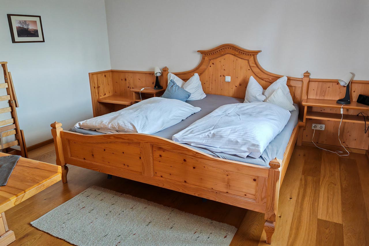 Das Schlafzimmer von uns Eltern