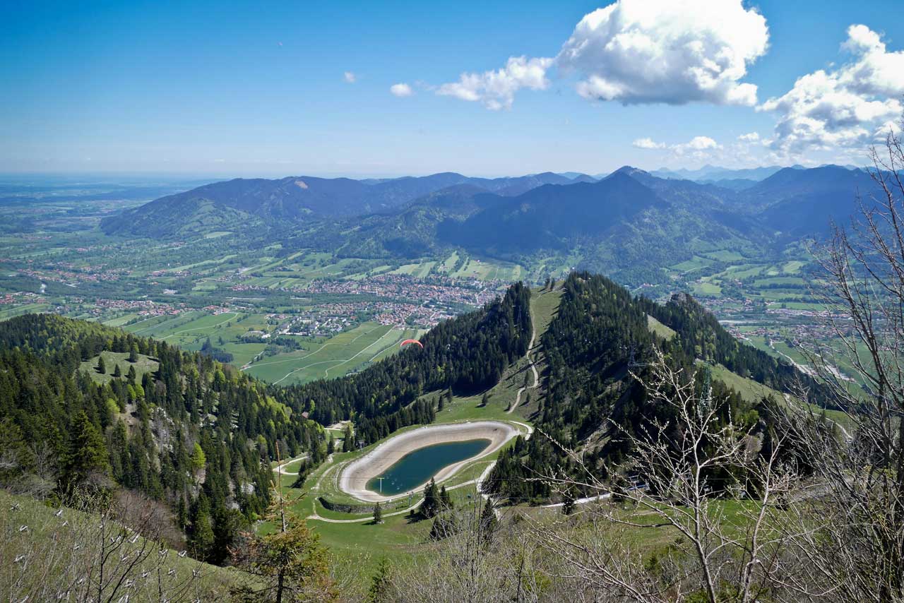 Diesen Weg sollten wir in ein paar Stunden nach unten wandern