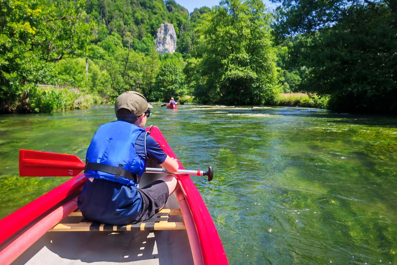 Gerne hätten wir die idyllische Landschaft mehr genossen