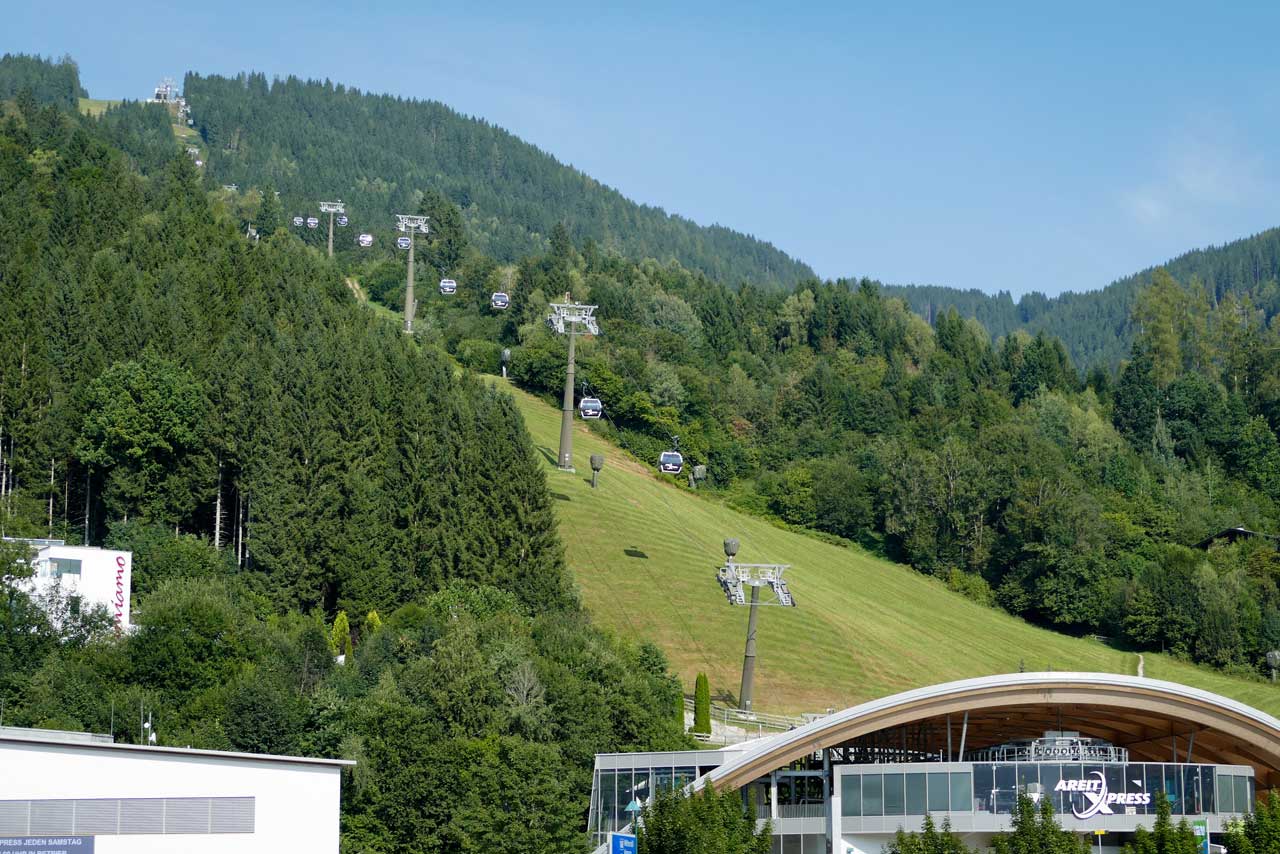 Der areitXpress, der später unser Ziel werden sollte