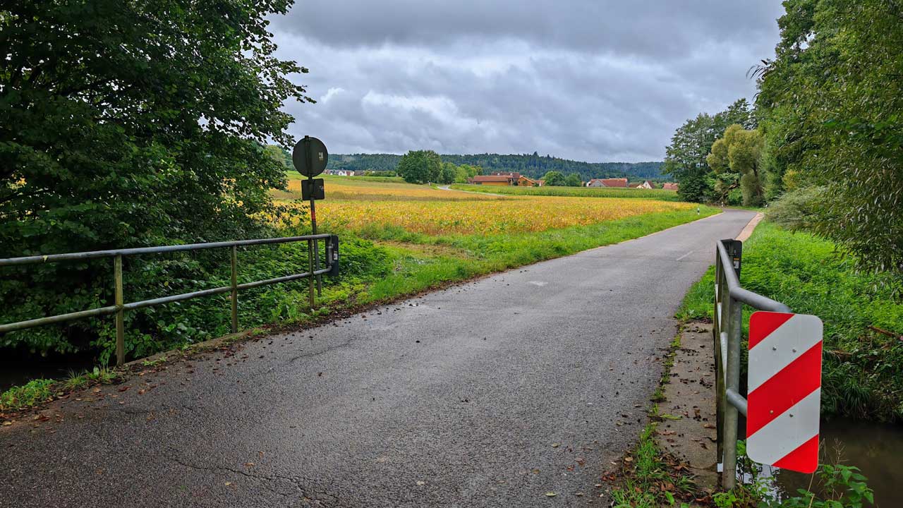 Die Woche mit 60 km und einem Regenlauf abgeschlossen