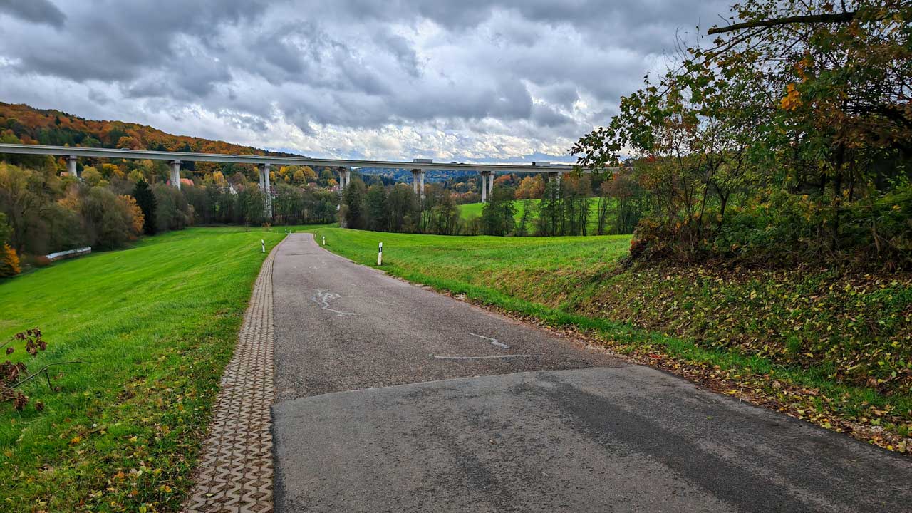 In der Sonne gestartet, gegen den Sturm angelaufen, im Regen zurückgekommen