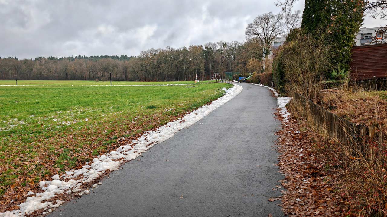 Lockerer Mittagslauf