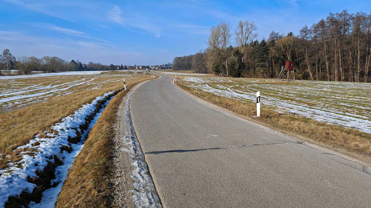 Wieder sehr frostig, aber immerhin schön sonnig