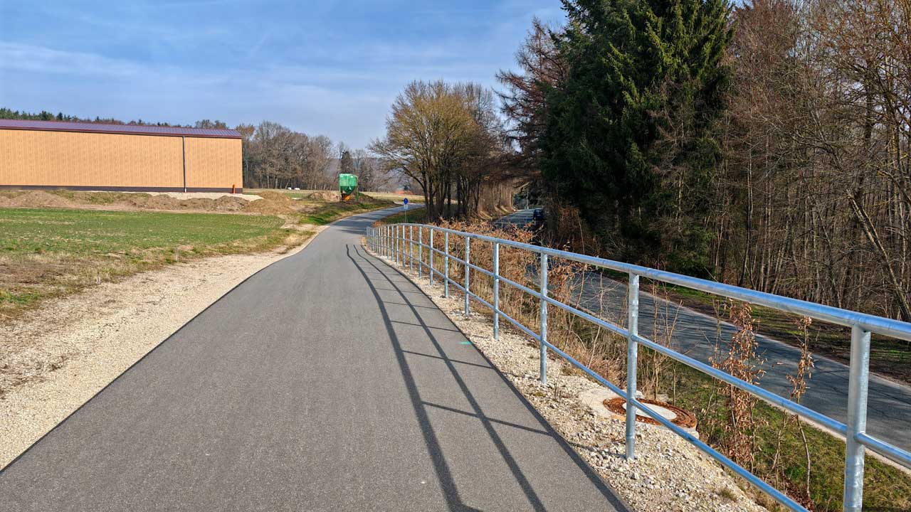 Die Laufwoche mit 48 km abgeschlossen