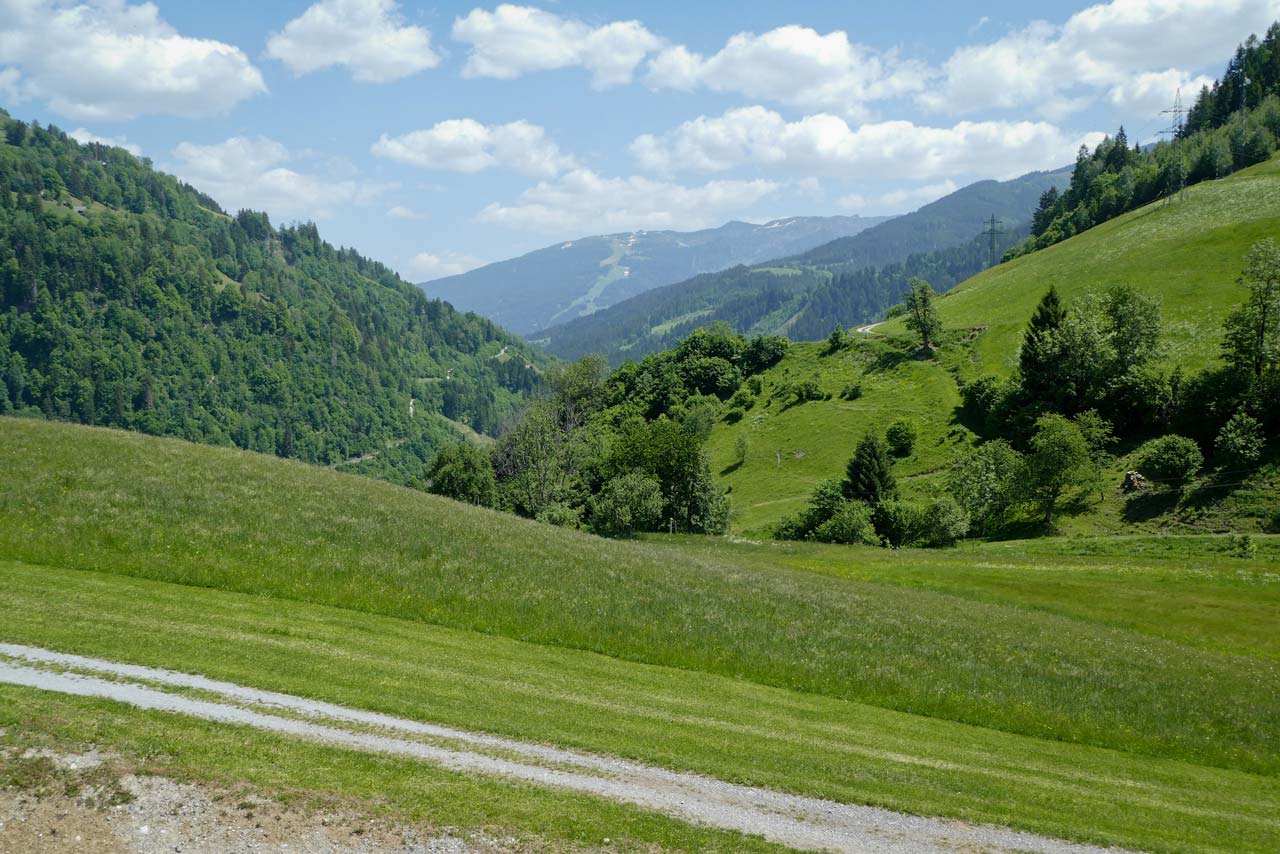 Der Blick von unserem Balkon