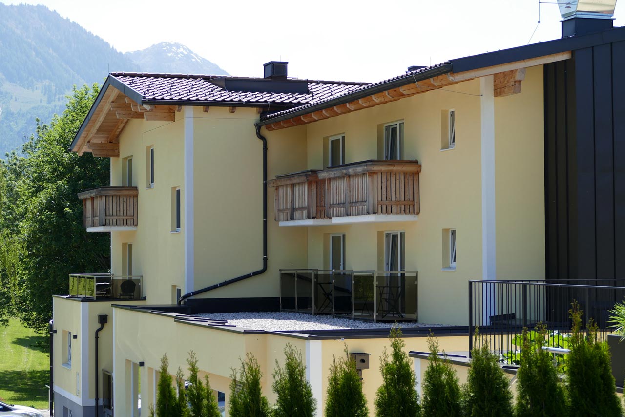 Der Balkon unseres Zimmers