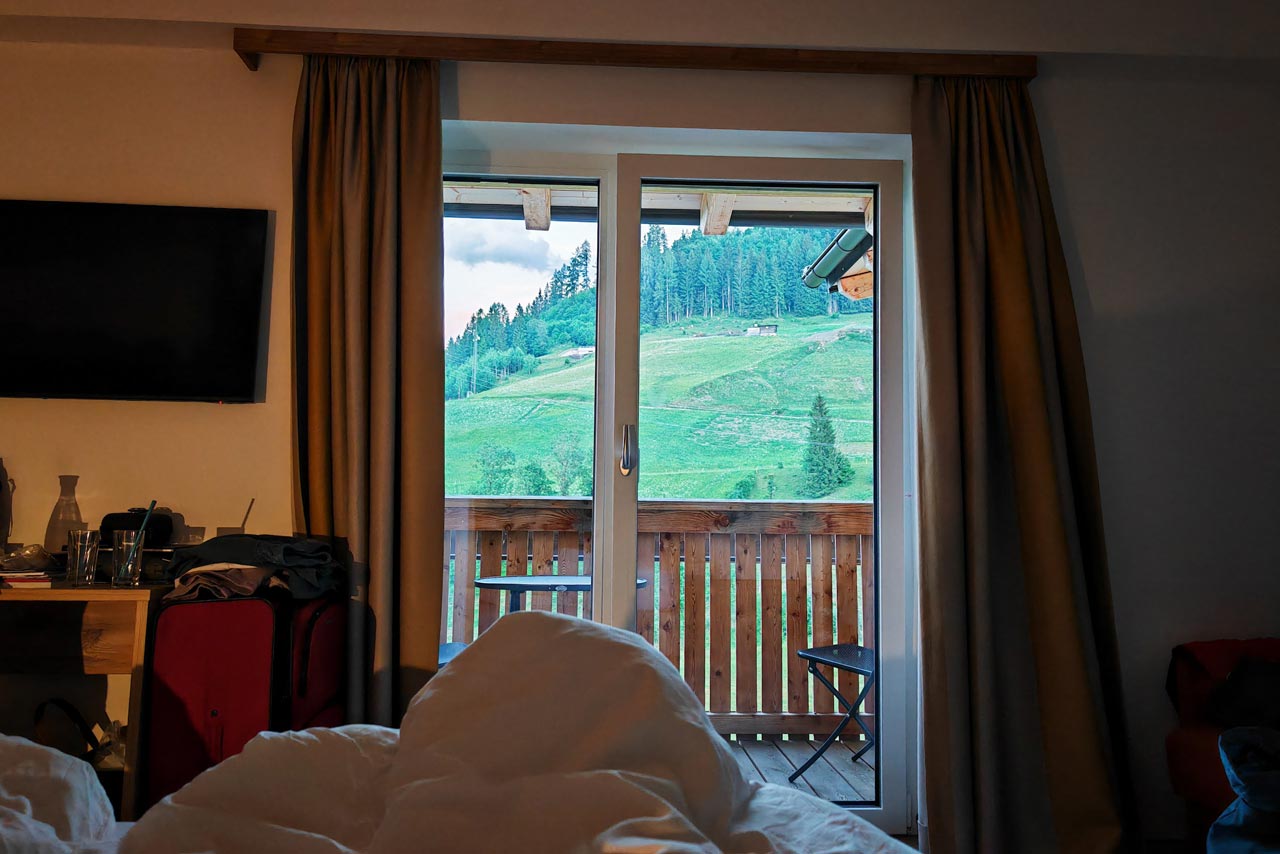 Morgens der erste Blick aus dem Fenster...