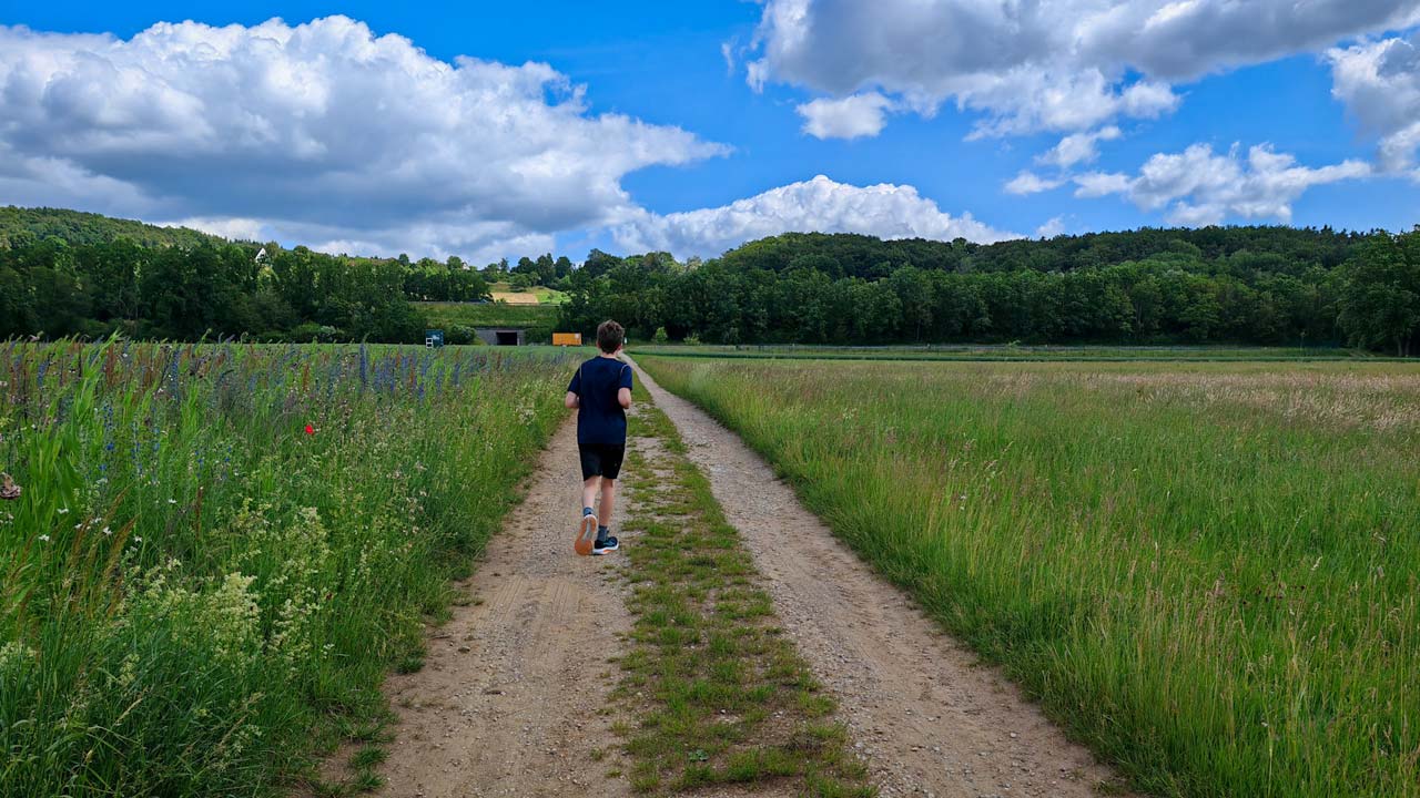 Letzte Urlaubswoche mit 64 km und in bester Begleitung beendet