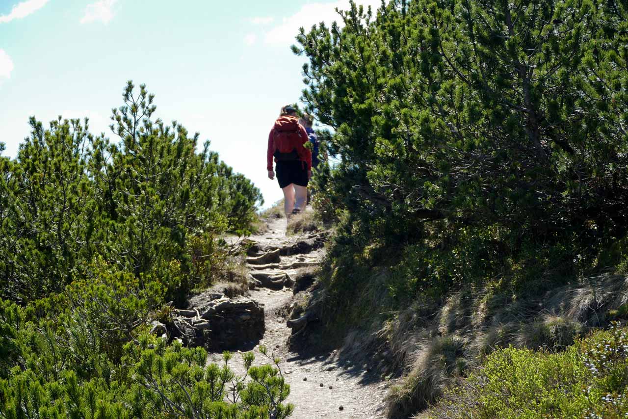 Von Anfang an herrlichste Wanderwege