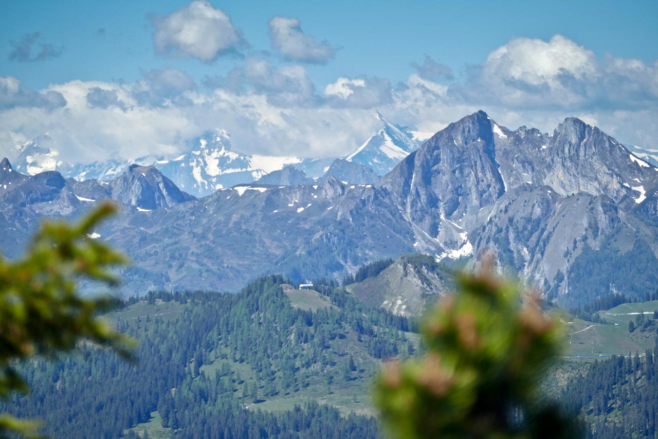 Die Aussicht konnte sich sehen lassen