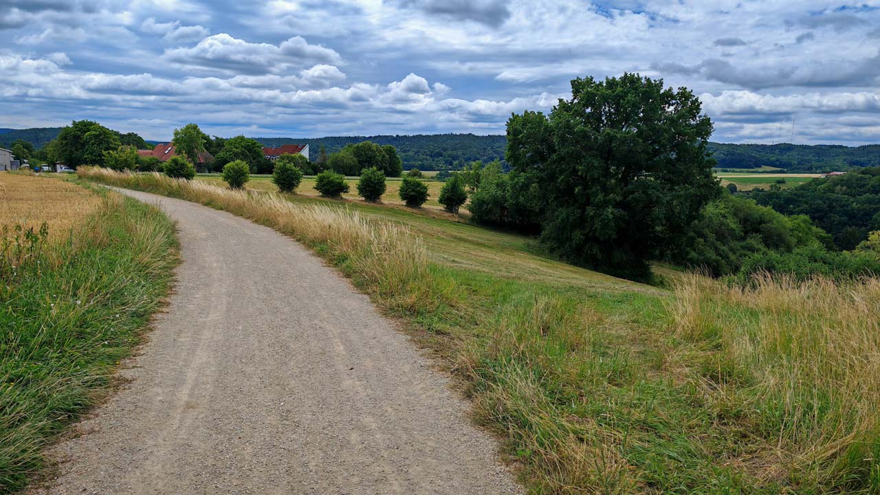 Montagslauf in übervolle Woche