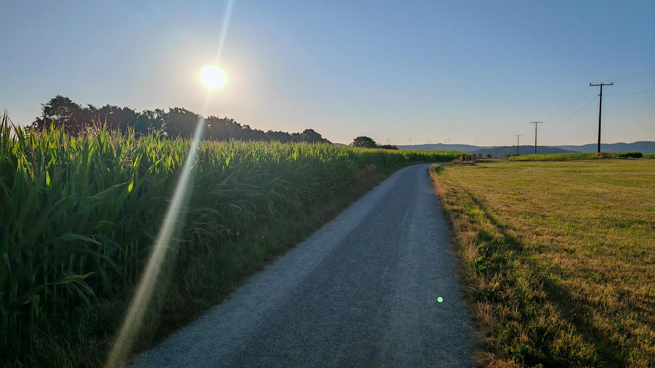 Angenehm kühler 10er am Morgen