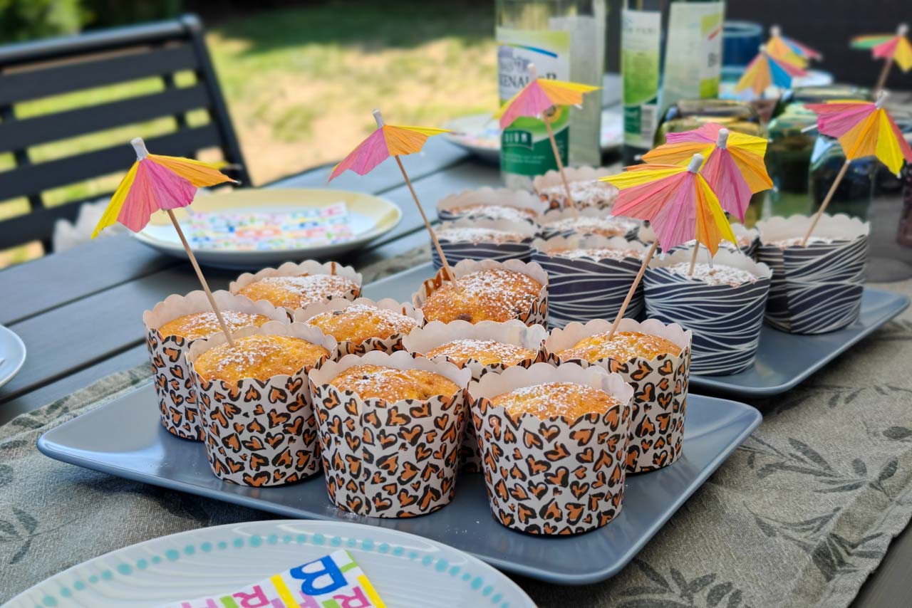 Danach gab es leckere Muffins