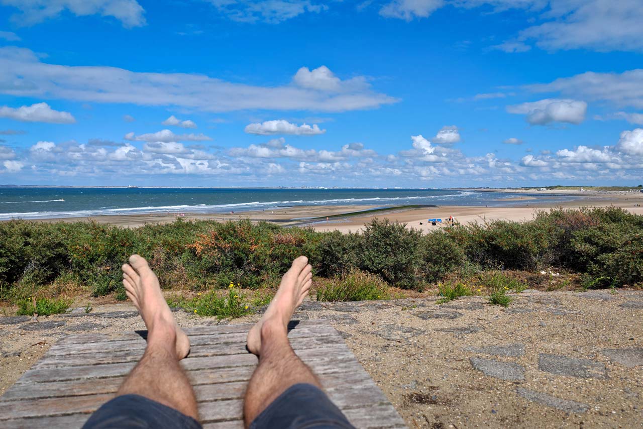 POV: Chillen und aufs Meer schauen